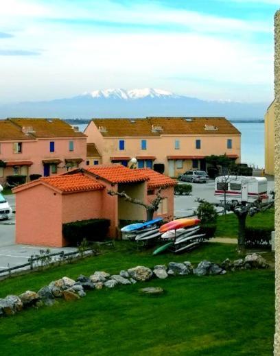 Appartement Tout Confort A Cap Coudalere Avec Vue Magnifique Sur Le Canigou Au Bord Du Lac - Check In Automatise - Parking Gratuit - Aire De Jeux D'Enfants - Ле-Баркарес Екстер'єр фото
