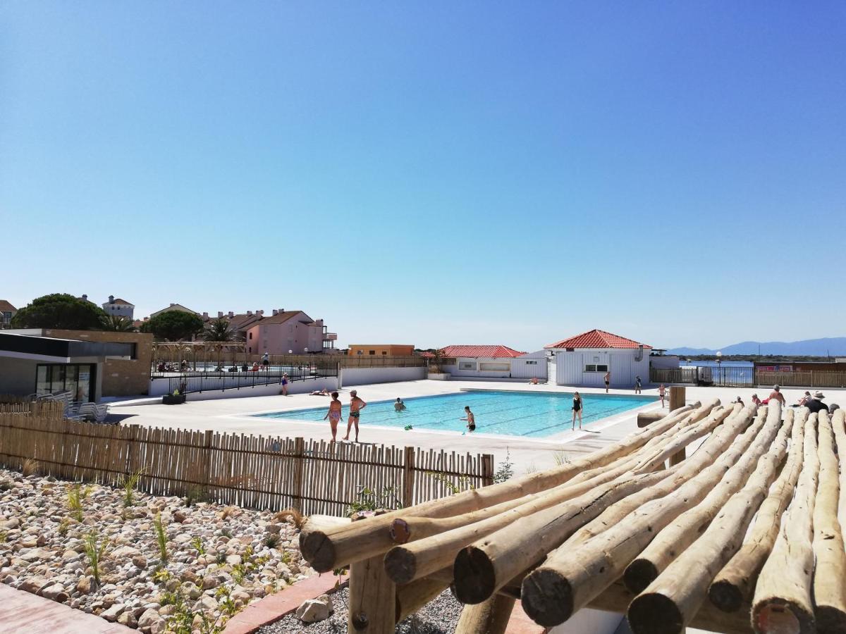 Appartement Tout Confort A Cap Coudalere Avec Vue Magnifique Sur Le Canigou Au Bord Du Lac - Check In Automatise - Parking Gratuit - Aire De Jeux D'Enfants - Ле-Баркарес Екстер'єр фото